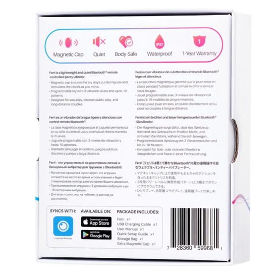 Вибратор в трусики Lovense Ferri