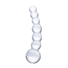 Стимулятор из стекла Glas Beaded Dildo Стимулятор из стекла Glas Beaded Dildo